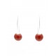 Gevole - boucles d'oreilles Griotte