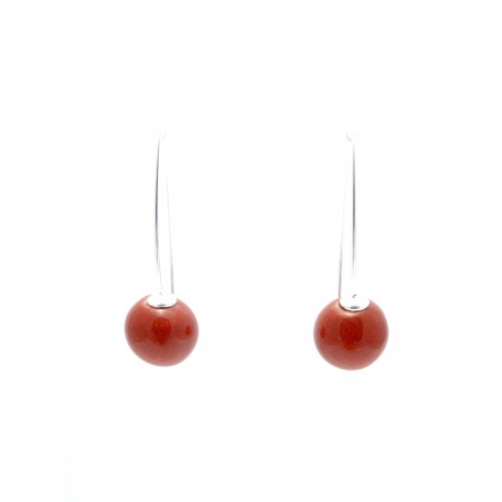 Gevole - boucles d'oreilles Griotte