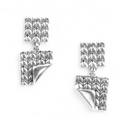 ORI TAO - boucles d'oreilles My Plaid