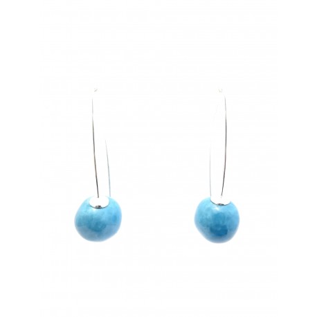 Gevole - boucles d'oreilles Griotte