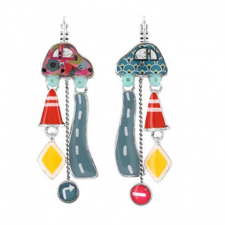 Taratata - boucles d'oreilles Mille Bornes