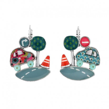 Taratata - boucles d'oreilles Mille Bornes