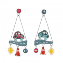 Taratata - boucles d'oreilles Mille Bornes